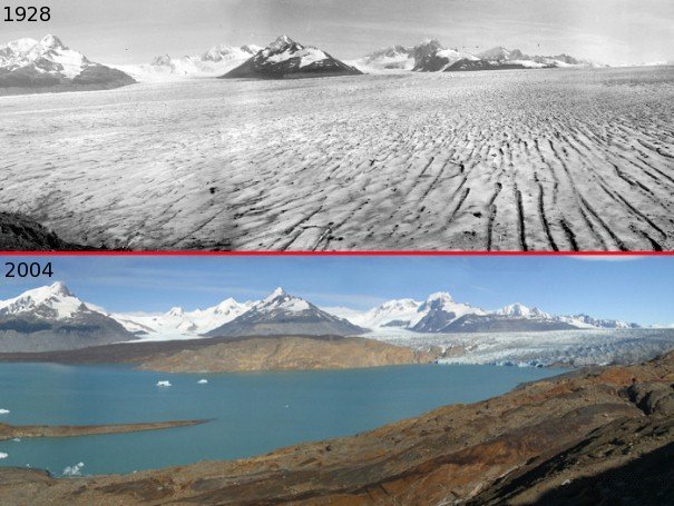 global-warming: Upsala-Glacier